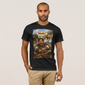 T-shirt van Klerik Genezer Vechters (Voorkant volledig)