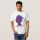 T-shirt van koningin Elizabeth Diamond Jubilee man (Voorkant volledig)