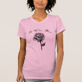 T-shirt van La Vie en Roos (Voorkant)