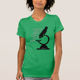 T-shirt van levens opslaan