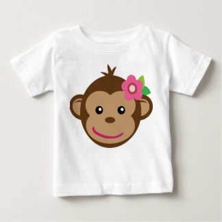 T-shirt van Little Monkey (meisje)