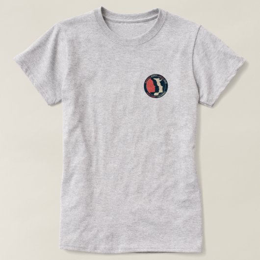 T-shirt van maart voor vrouwen (Design voorkant)