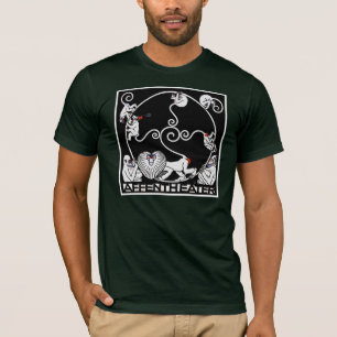 T-Shirt van mannen:  Jugendstil - Affentheater