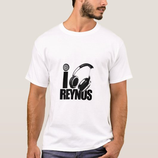 T-shirt van Mannen lichte Reynos (Voorkant)