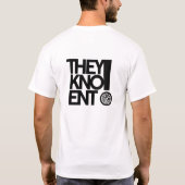 T-shirt van Mannen lichte Reynos (Achterkant)