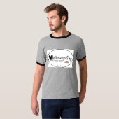 T-shirt van mannen met smeden (Voorkant volledig)