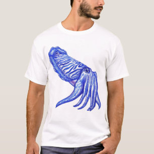 T-shirt van Mannen van Cuttlefish Artwork