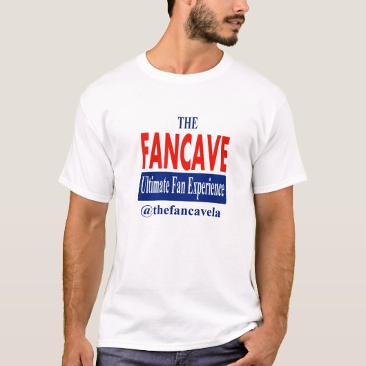 T-shirt van Mannen van de Fancave (Voorkant)