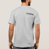 T-shirt van Mannen van de opening (Achterkant)