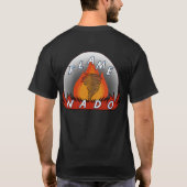 T-shirt van Mannen van Flame Nado (Achterkant)