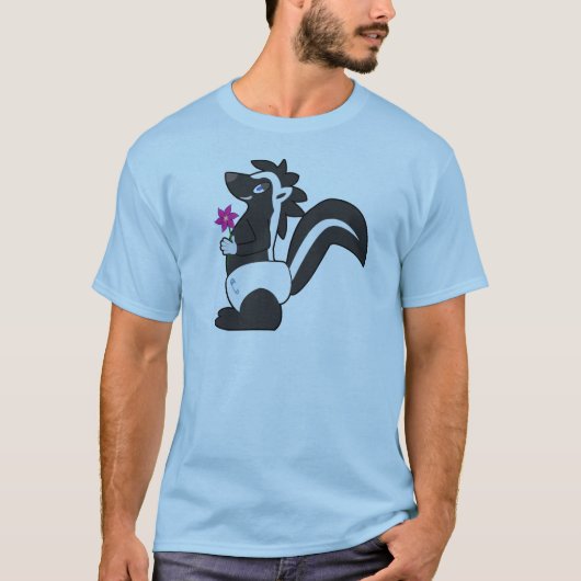 T-shirt van Mannen van Skunkguy - Grote afdrukken (Voorkant)