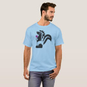 T-shirt van Mannen van Skunkguy - Grote afdrukken (Voorkant volledig)