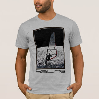 T-shirt van mannen voor spatbord/windsurfen