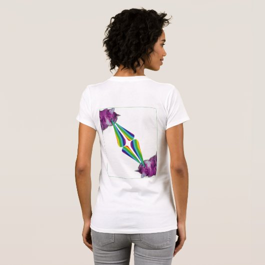 T-shirt van Melanie (Achterkant volledig)