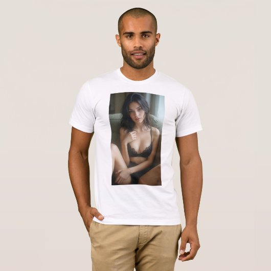 T-shirt van Monica (Voorkant volledig)