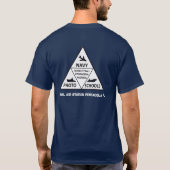 T-shirt van Naval Schools of Photography (Achterkant)
