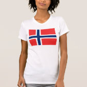 T-shirt van Noorwegen (Voorkant)