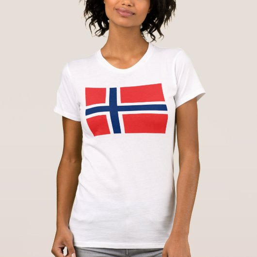 T-shirt van Noorwegen (Voorkant)