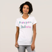 T-shirt van Principessa Italiana (Italiaanse prins (Voorkant volledig)