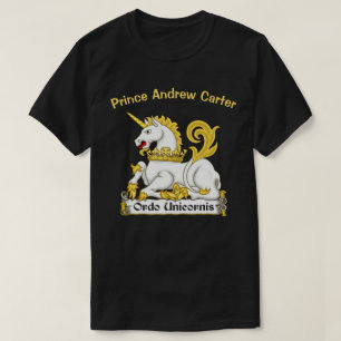T-shirt van prins Andrew Carter