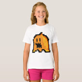 T-shirt van Pumpkin Ghost Girl (Voorkant volledig)