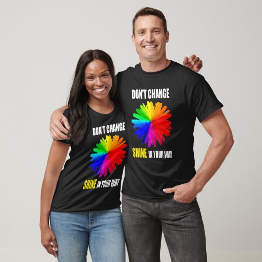 T-shirt van Rainbow Inspiration Mannen (Unisex)