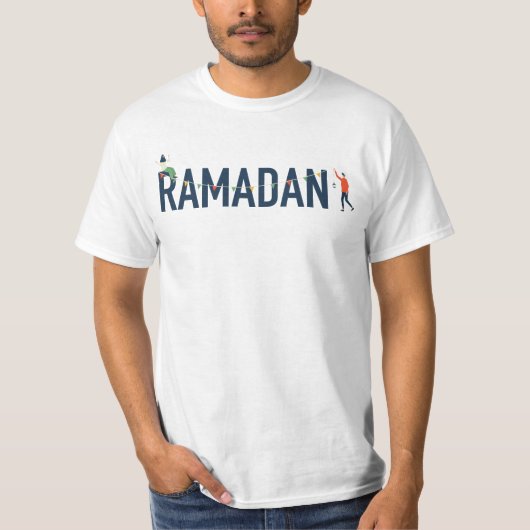 T-shirt van Ramadan Mubarak 2021 (Voorkant)