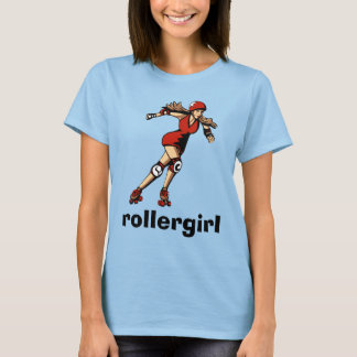 T-shirt van Rollergirl