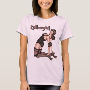 T-shirt van Rollergirl