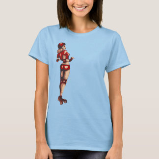 T-shirt van Rollergirl