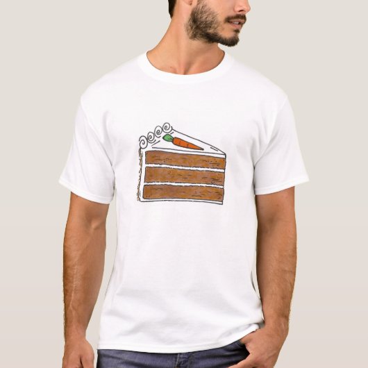 T-shirt van rotskaart Slice Cream-kaas, bevroren (Voorkant)