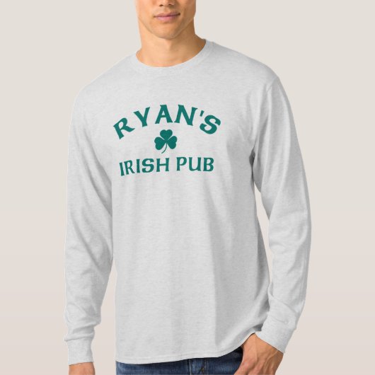 T-shirt van Ryan's Irish Pub (Voorkant)