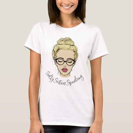 T-shirt van Salty Sister (Voorkant)