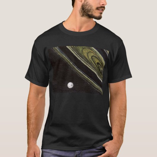 T-shirt van Saturnus en Tethys (Voorkant)