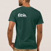 T-shirt van smalmond (Achterkant)