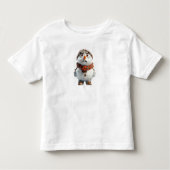 T-shirt van Snowman Peuter (Voorkant)