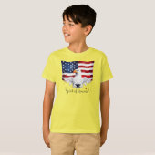 T-shirt van Spirit of America Kinderen (Voorkant volledig)