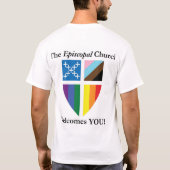 T-shirt van St. Mary's Pride (Achterkant)