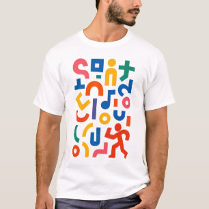 T-shirt van stof