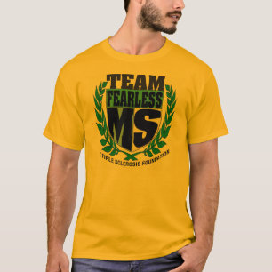 T-shirt van teamloze MS-Mannen