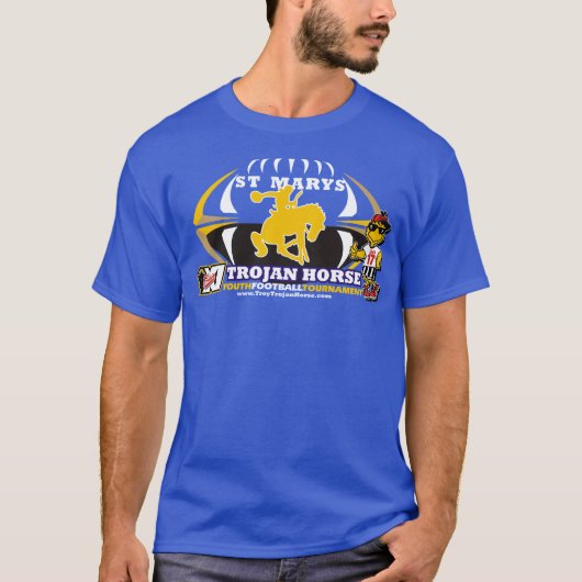 t-shirt van Trojaans paard van 2017 (Voorkant)