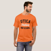 T-shirt van Utica High School (Voorkant volledig)