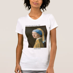 T-Shirt van Vermeer schilderen