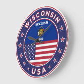 T-shirt van Wisconsin, Grote Klok (Hoek)