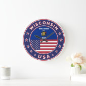 T-shirt van Wisconsin, Grote Klok (Huis)