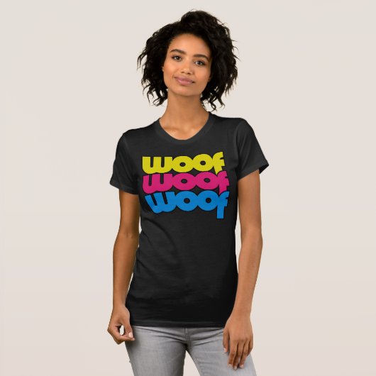 T-shirt van wof (Voorkant volledig)