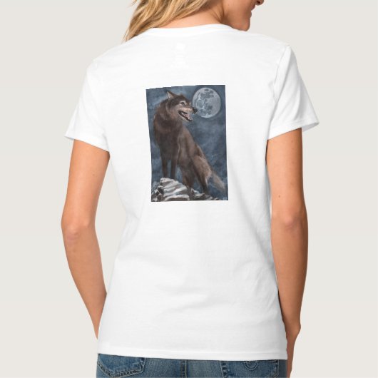 T-shirt van Wolf (Achterkant)