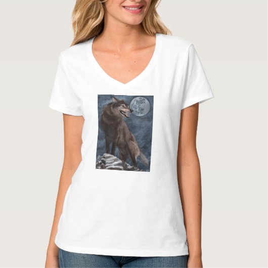 T-shirt van Wolf (Voorkant)