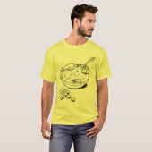 T-shirt van zaadkjes (Voorkant volledig)
