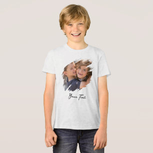 T-shirt van zachte katoen voor tieners, peuters en